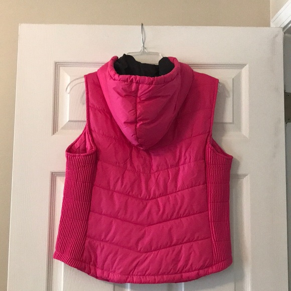 City Streets Pink Quilted Vest - Picture 2 of 3